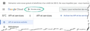 03 Nouveau projet